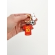 Porte-clés maillot football Belgique, cadeau papa fan de football