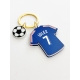 Porte-clés maillot France personnalisé prénom et numéro