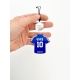 Bijou rétro de voiture maillot de foot France, cadeau papa fan de foot