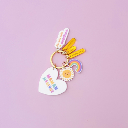 Porte-clé grigri Maman magique, cadeau original et tendance à personnaliser