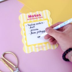 Accessoire de bureau personnalisé pour maîtresse ou nounou