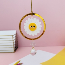 Sun catcher marguerite personnalisé pour maîtresse