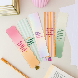 Marque-pages en plexiglas avec citation – Print Your Love