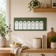 Planning mural sauge menus de la semaine