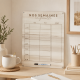 Planning hebdomadaire personnalisé famille