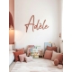 Prénom en bois personnalisé, décoration murale chambre enfant