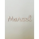 Prénom en bois décoration murale chambre enfant
