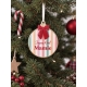 Boule de Noël Arlequin décoration sapin de Noël