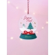 Boule de Noël Boule à neige d'antan, cadeau Noël nounou