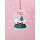 Boule de Noël Boule à neige d'antan, cadeau Noël atsem
