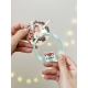 Insertion d’une photo ronde dans une boule Lovely Family Papy d’amour