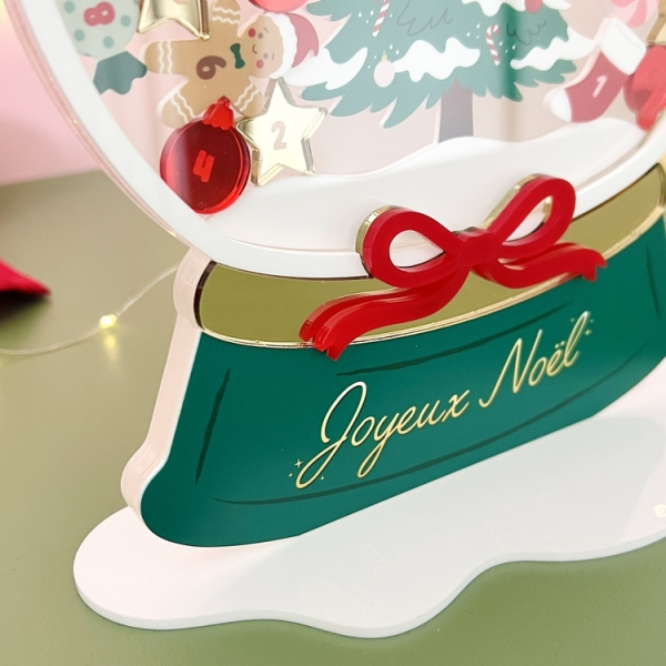 Une boule à neige féerique à ressortir chaque Noël
