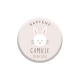 Magnet beige lapin personnalisable baptême