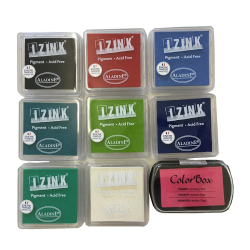 Tampon baptême personnalisabe tête d'ours encreur