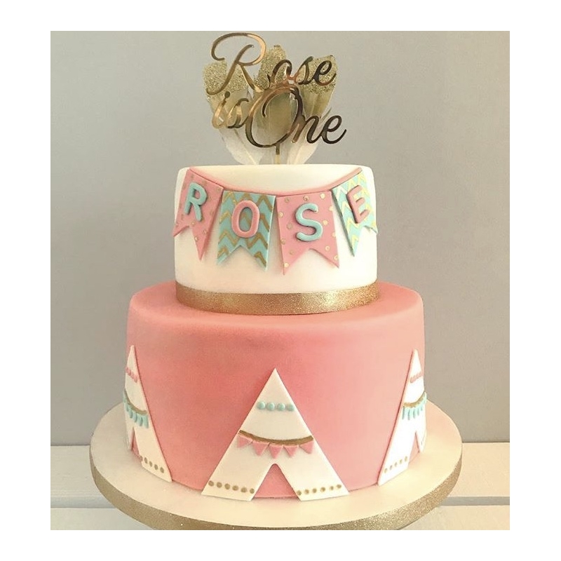 1er anniversaire Cake Topper garçon fille-personnalisé 1er