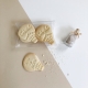 Biscuits personnalisés thème voyage forme montgolfière