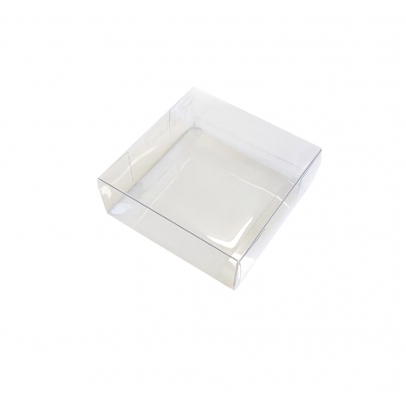 Boîte transparente carrée