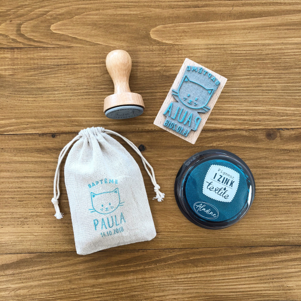 Encreur textile pour pochon