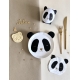 Emporte-pièce panda pour biscuits anniversaire