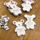 Faire-part naissance original en bois koala
