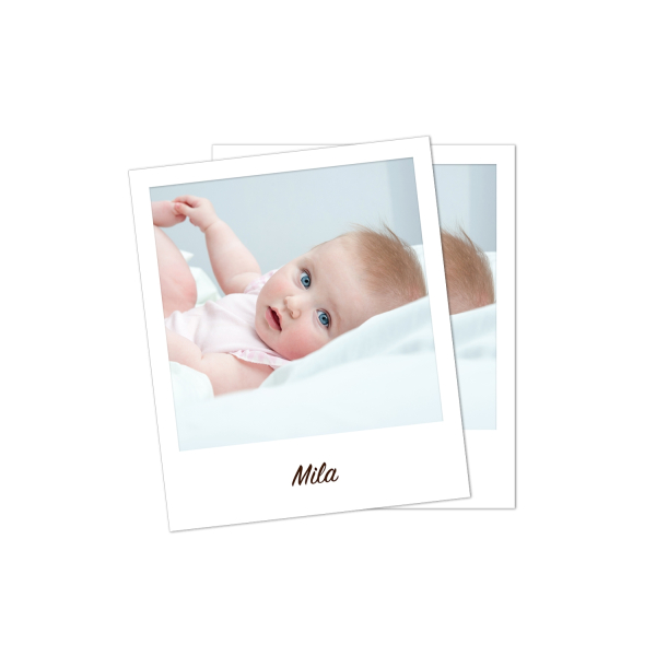 Invitation anniversaire enfant avec photo thème savane