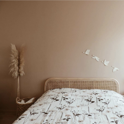 Envolée d'oies décoration murale chambre enfant