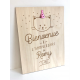 Panneau anniversaire personnalisé décoratif thème chat