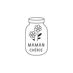 Emporte-pièce biscuits fête des mères mason jar