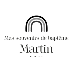 Boîte en bois souvenirs personnalisé, cadeau baptême