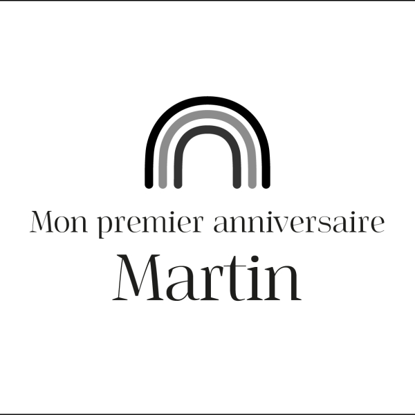 Coffret bébé en bois à personnaliser, souvenirs premier anniversaire