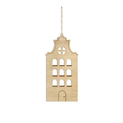 Suspension en bois maison hollandaise