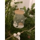 Décoration de sapin de Noël personnalisée mason jar paysage