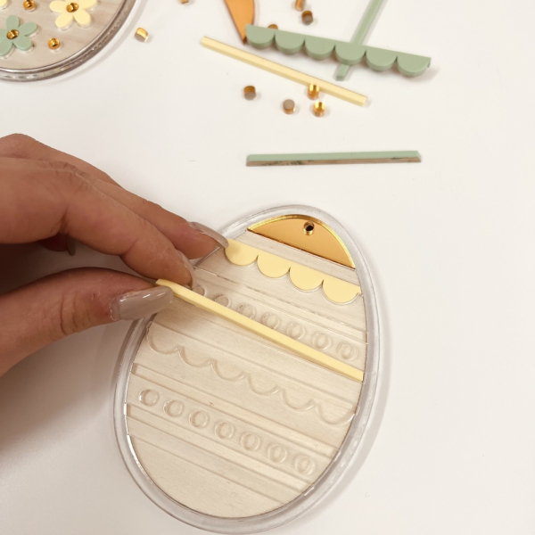 Activité créative enfant, kit oeufs de Pâques