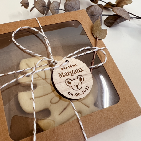 Étiquettes cadeaux d'invités enfant thème animaux