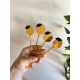 Touillettes personnalisées citron, touillettes originales