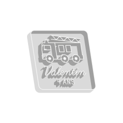 Emporte-pièce personnalisé camion de pompier