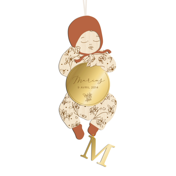 Décoration symbolique mon poupon Marie Savart x Print Your Love