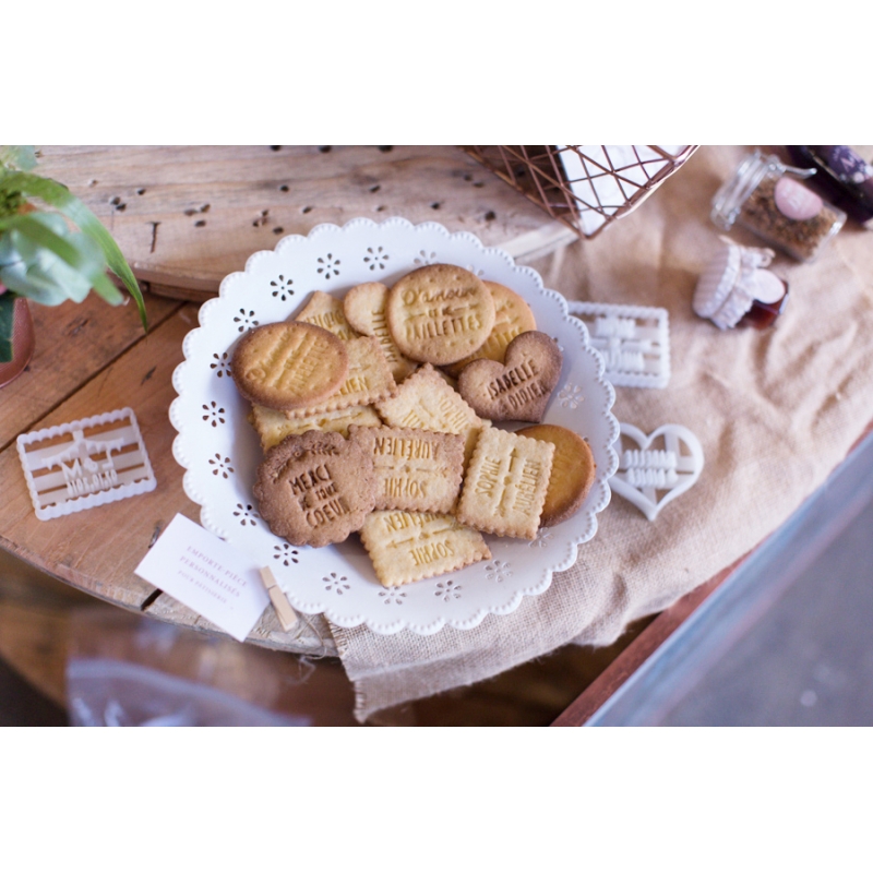 Emporte-pièce Petit Beurre Un grand Merci - La Boîte à Cookies