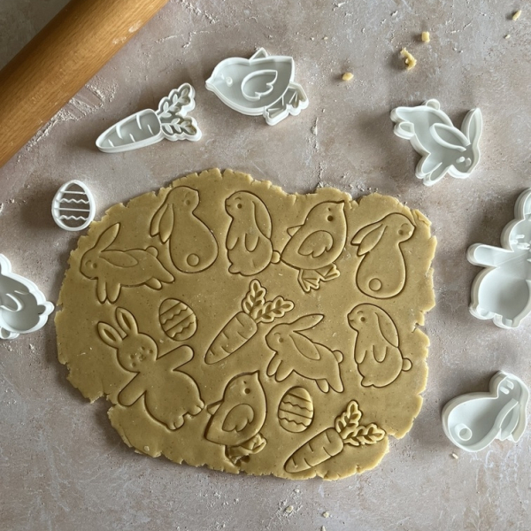 Biscuits de Pâques maison originaux lapins