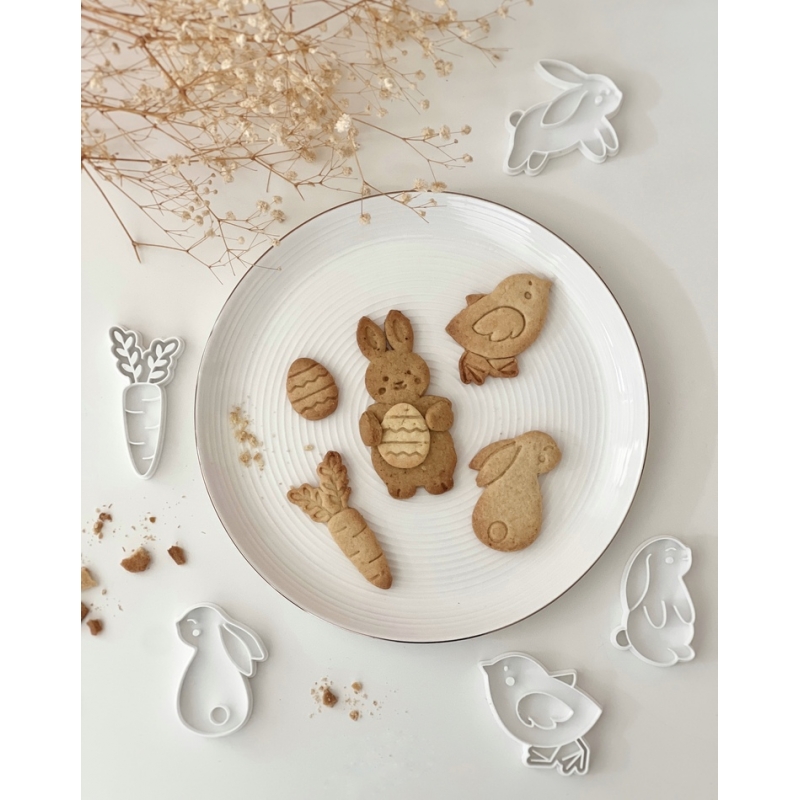 Kit à biscuits emporte-pièces de Pâques maison - Print Your Love