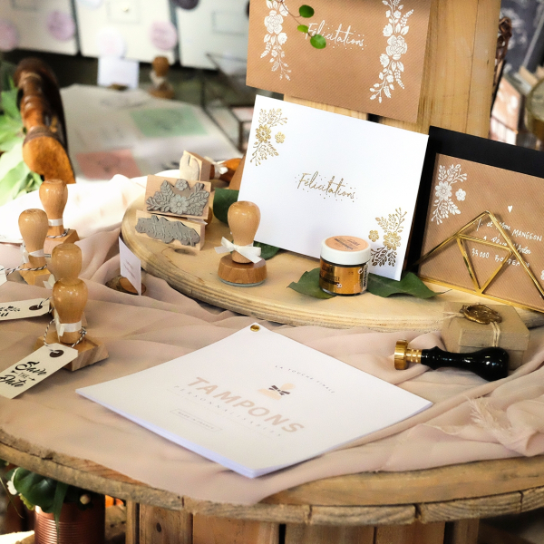 Tampon scrapbooking tampon remerciement tampon mariage