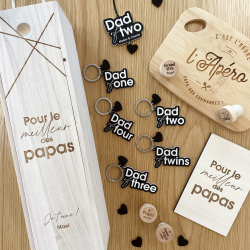 Cadeaux personnalisés et originaux pour papa, fête des pères