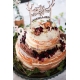 Cake topper bois de cerf Print Your Love x Petit champignon de Paris