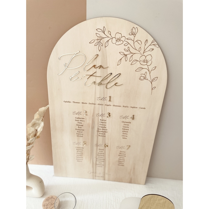 Support Numero De Table Mariage CHRI Numero De Table Mariage 1-20, Plan De Table Mariage Marque Place Lettre En Bois