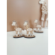 Marque-place girafe à personnaliser, cadeaux originaux thème savane