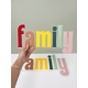 Enseigne murale mot family multicolor