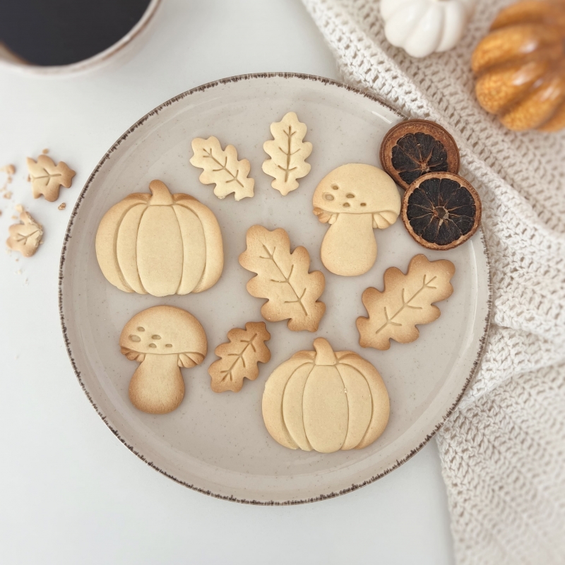 Emporte-pièces d'automne pour biscuits maison - Print Your Love