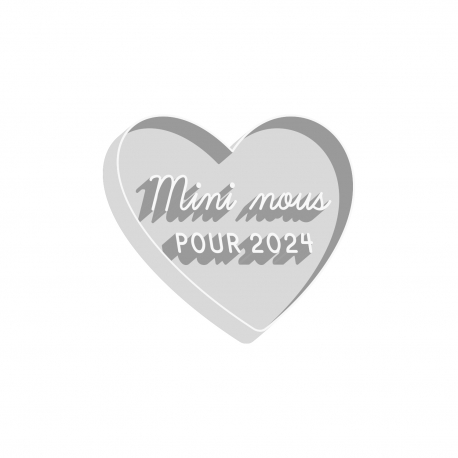 Emporte-pièce pour biscuits mini nous, annonce grossesse