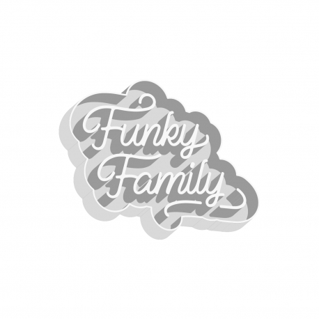 Emporte-pièce à biscuits original Funky Family