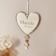 Bijou de mur décoration coeur, cadeau mamie